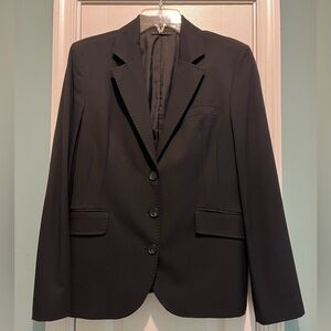 Sisley Black Slim Fit Blazer Size 46